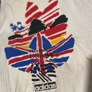 Vintage 1994 Adidas World Cup Tshirt